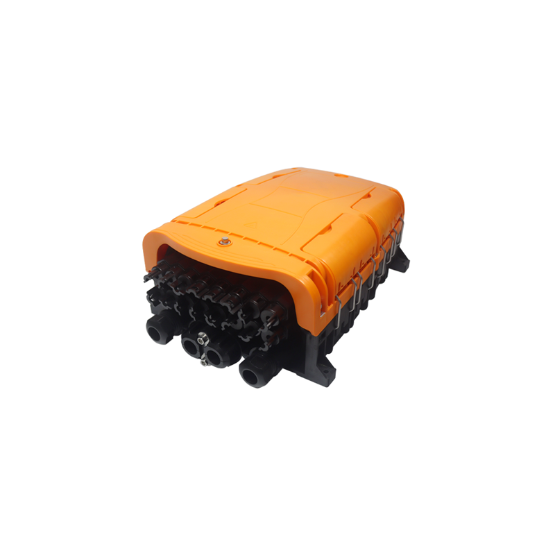 IP68 Waterproof Wall Mount Fiber Distribution Box 16 Port Splice Tray PLC Splitter