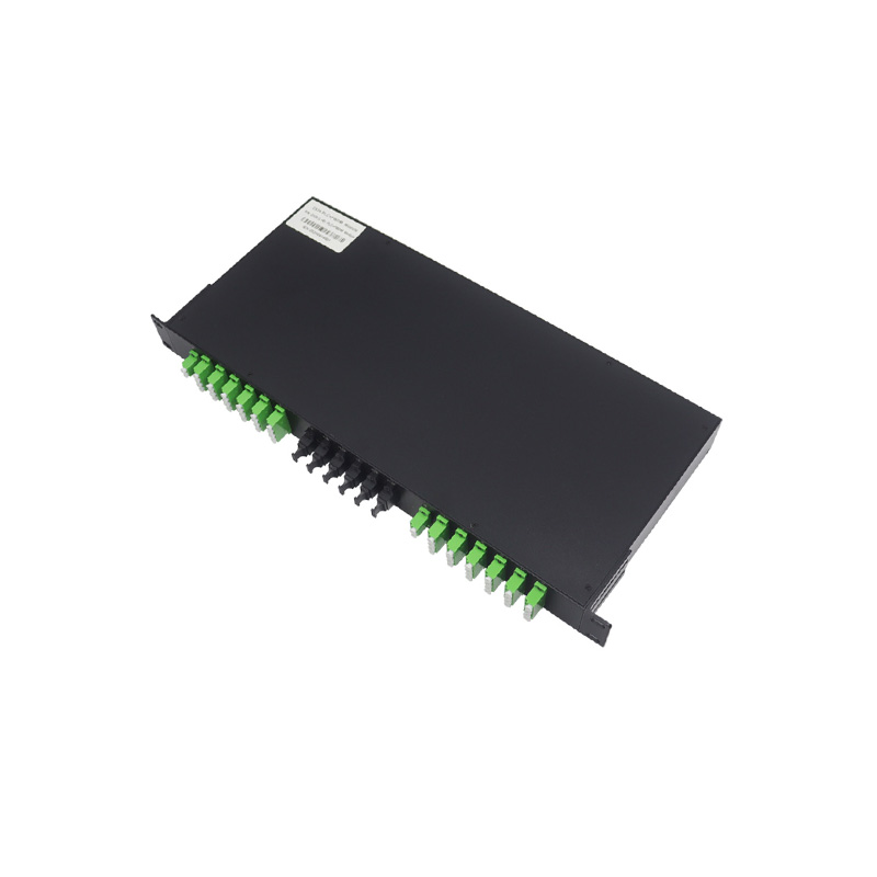 Single Mode Fiber Optic Splitter - 2 x 24 Rack Mount PLC