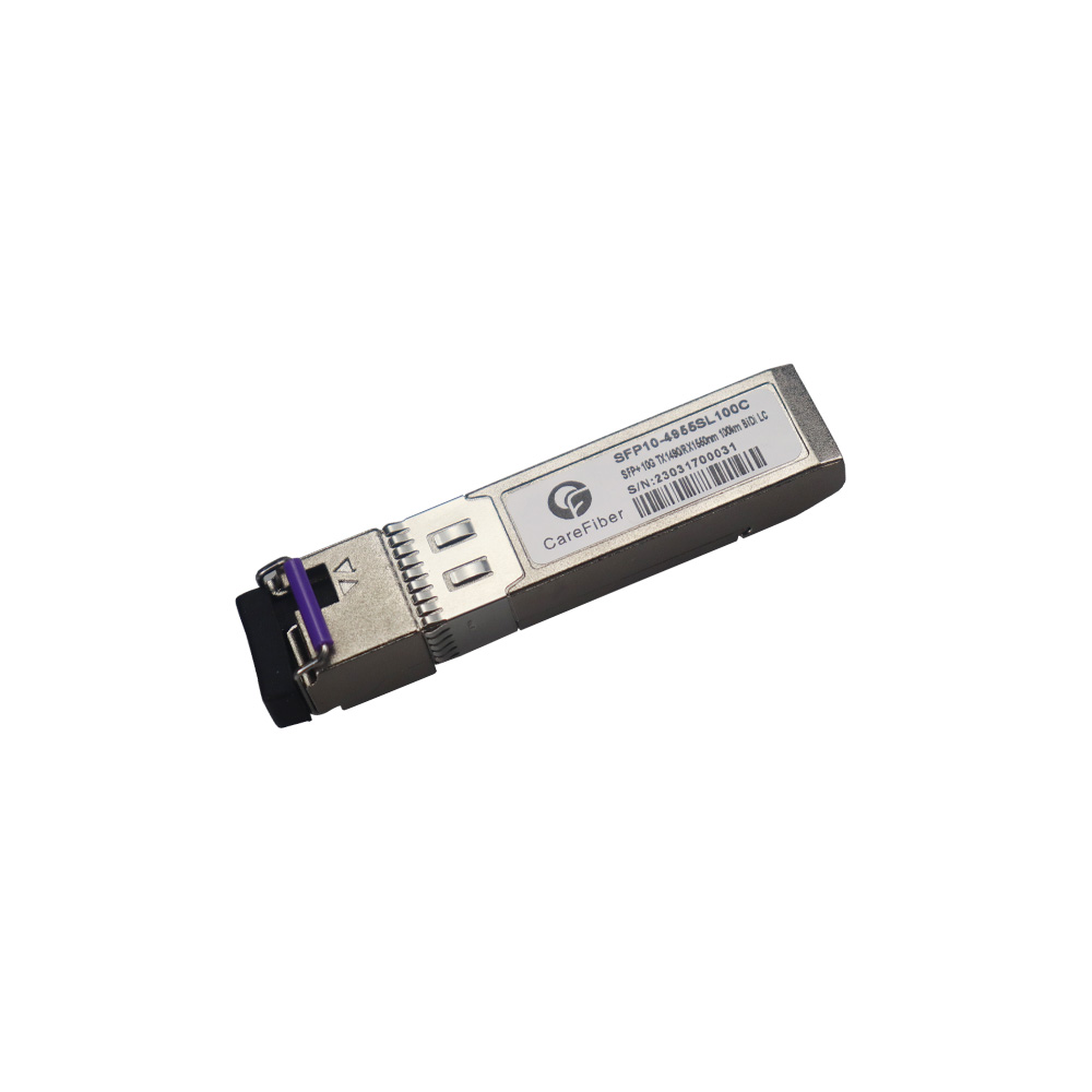 BIDI SFP+ 10G TX1490/RX1550nm 100km Bi-Directional LC