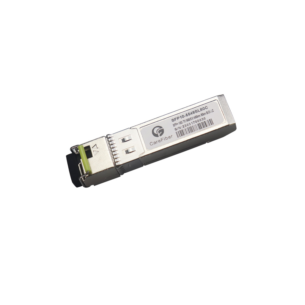 BIDI SFP+ 10G TX1550/RX1490nm 80km Bi-Directional LC