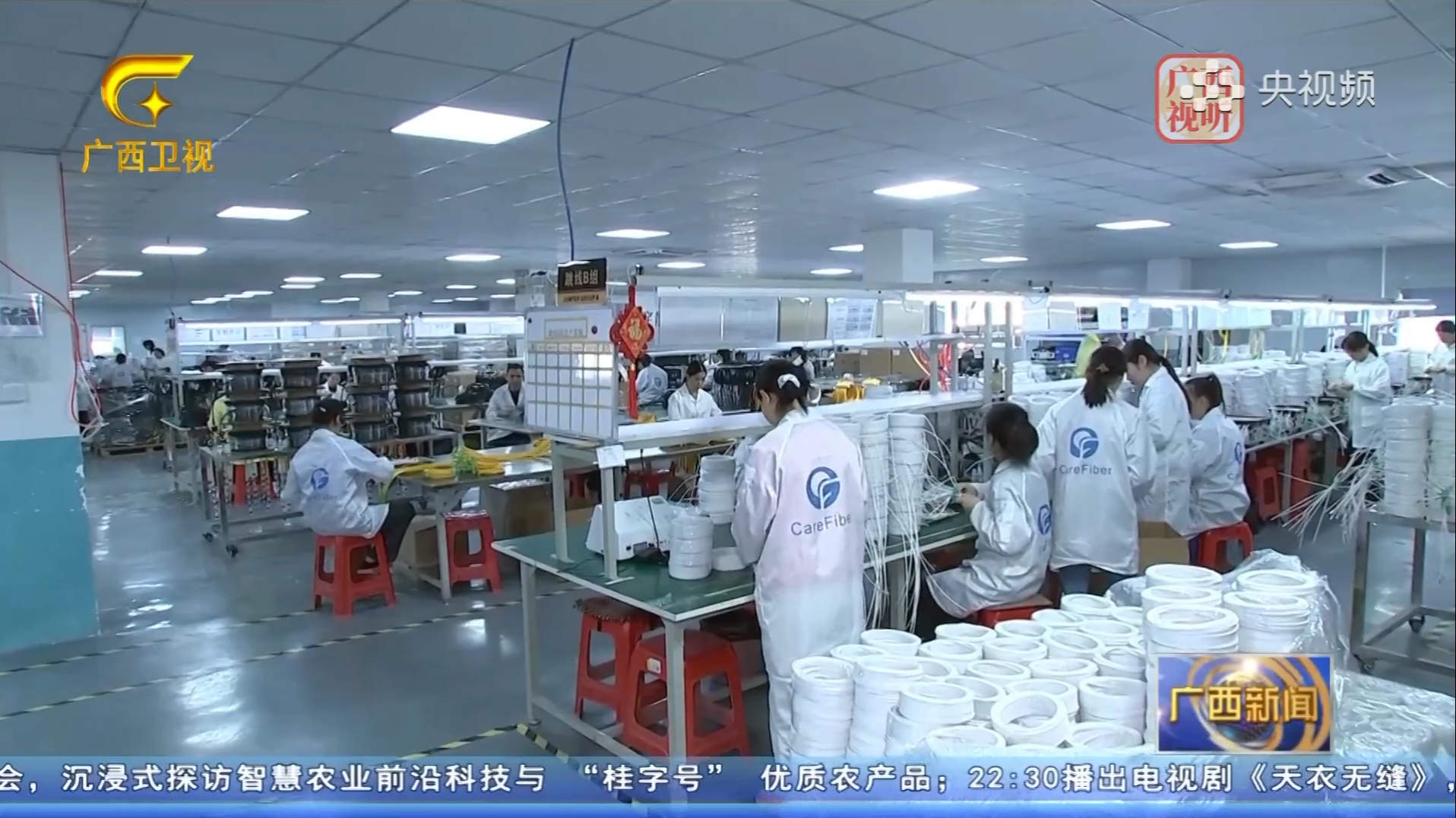 Secretary Chen Gang of the Guangxi Zhuang Autonomous Region Party Committee visited and provided guidance; our production base received a special report on television.